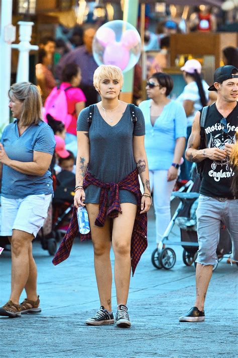 Paris Jackson with her boyfriend at Disneyland -15 | GotCeleb