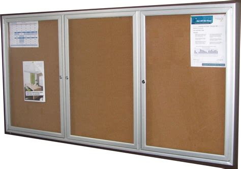 LOCKABLE Noticeboards - Alex Distributors NZ Ltd