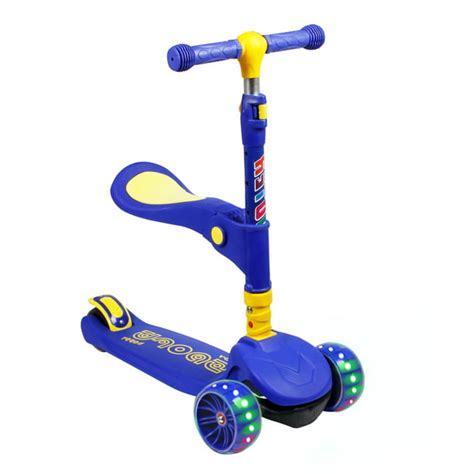 SISIGAD Kids Scooters Mini Aluminum 3 Wheels folding Kick Scooter with ...