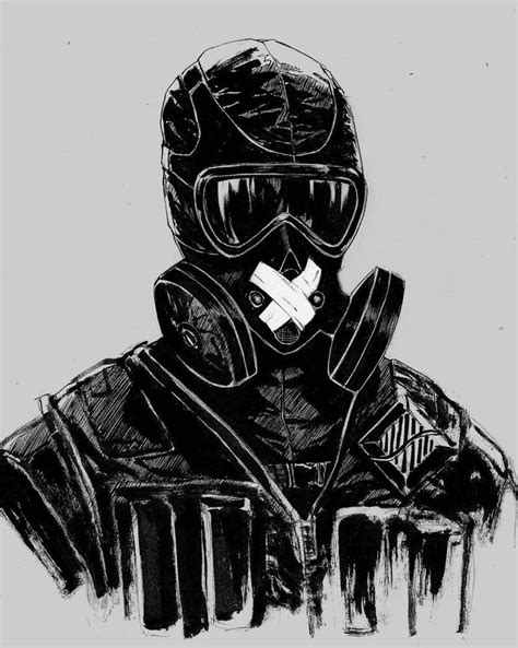 Mute by AaronNSN on DeviantArt | Rainbow six siege art, Rainbow six ...