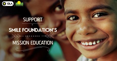 Donate to Smile Foundation's Mission Education - Olacabs Blogs