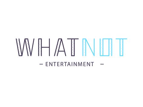 Whatnot Entertainment Logo | Entertainment logo, Entertaining, ? logo