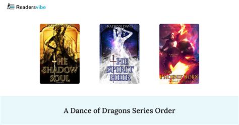 A Dance of Dragons Book Series In Order (3 Books)