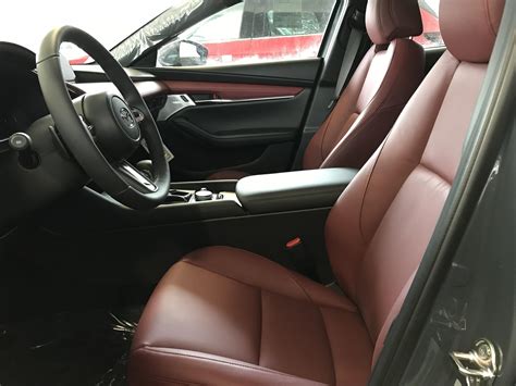 By Popular Demand. Interior Shot of 2019 Mazda3 Sport with Red Leather ...