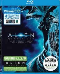 Alien Quadrilogy Blu-ray Release Date April 18, 2017 (Wal-Mart Exclusive)