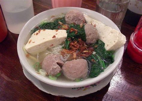 mie bakso + tahu, untuk ago | Food, Indonesian food, My favorite food