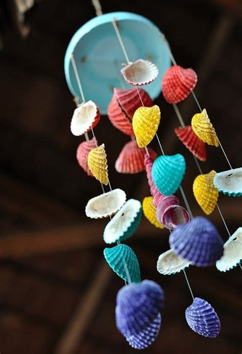 40 Easy DIY Seashell Art and Crafts Ideas - Cartoon District