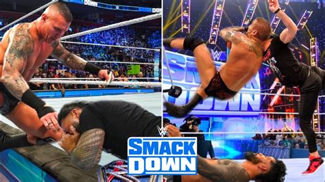 Randy Orton Returns And Takes Revenge On Roman Reigns And The Bloodline ...