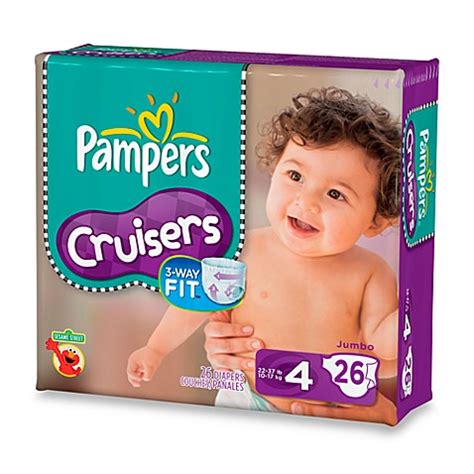 Buy 26-Count Pampers® Size 4 Cruisers Diapers from Bed Bath & Beyond