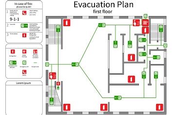 Evacuation Route Maps: Are They a Requirement? - Total Security Daily Advisor