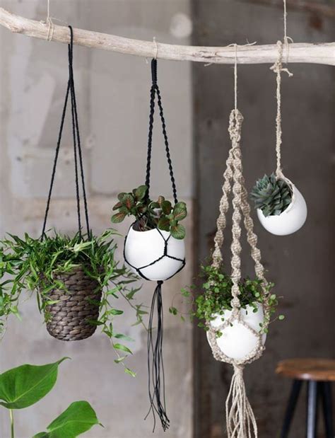 20 DIY Macrame Plant Hanger Patterns | Do it yourself ideas and projects