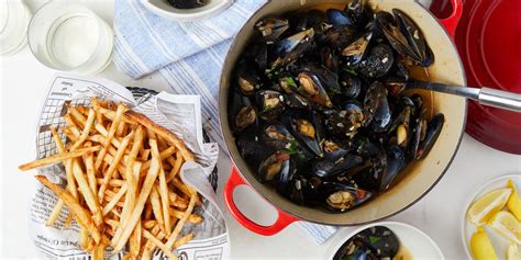 Best Moules Frites Recipe - How To Make Moules Frites