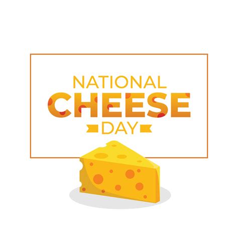 vector graphic of National cheese day good for National cheese day ...