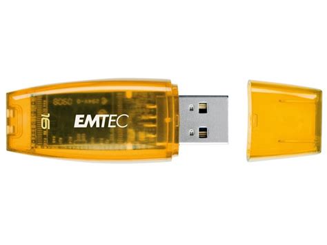 EMTEC 16GB USB Flash Drive - Candy Yellow