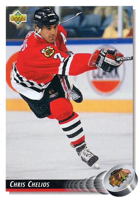 1992-93 Upper Deck #159 Chris Chelios | Trading Card Database