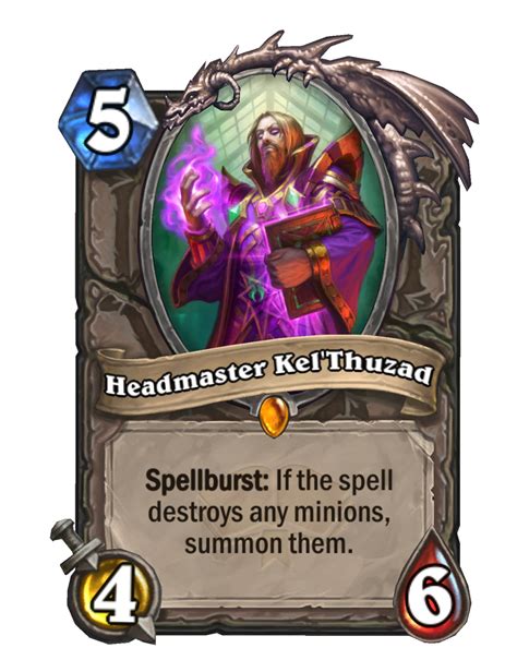 Headmaster Kel'Thuzad - New Hearthstone Wiki