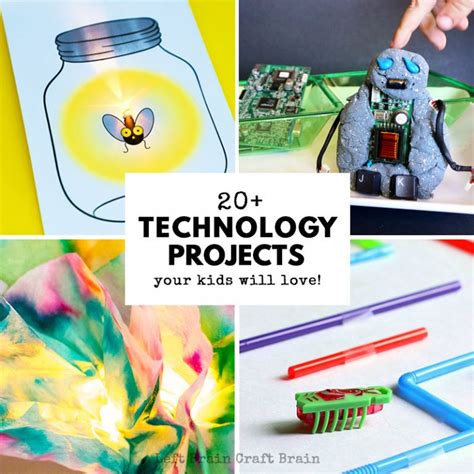 20+ Technology Projects for Kids They'll Love - Left Brain Craft Brain