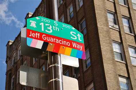 Jeff Guaracino honored with Philly Gayborhood street sign - WHYY