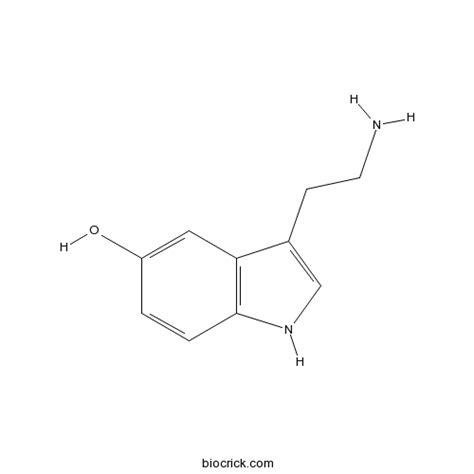 5-Hydroxytryptamine | CAS:50-67-9 | High Purity | Manufacturer BioCrick