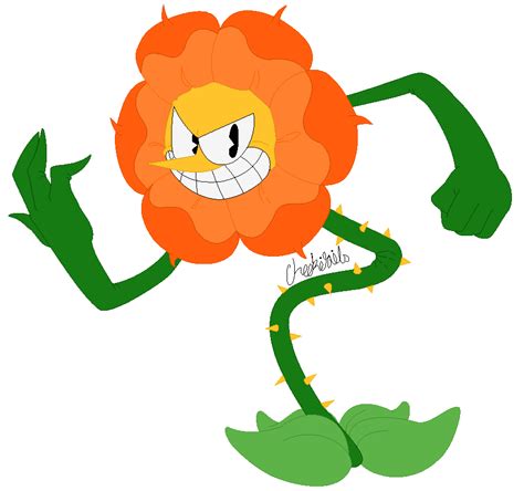 [Cuphead] Cagney Carnation by Kwiwo on DeviantArt