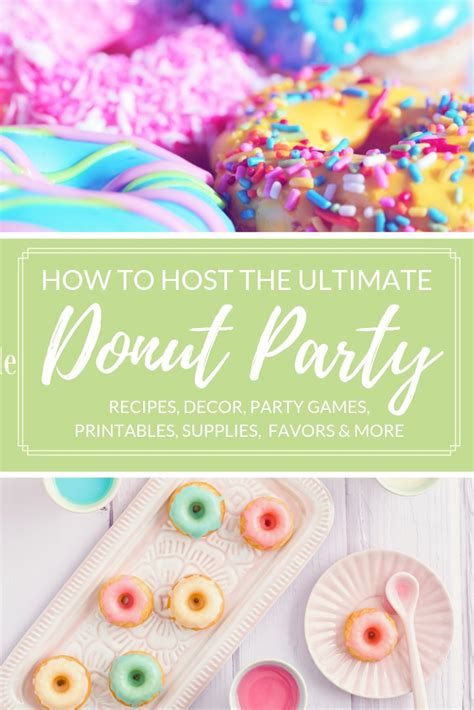 Donut Party Ideas for the Ultimate Sweet-Themed Bash