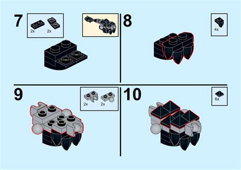 I made instructions for the lego wolf in fortnite (the game) : r/lego