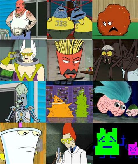 'Aqua Teen Hunger Force' Characters: Picture Click Quiz - By Bratista