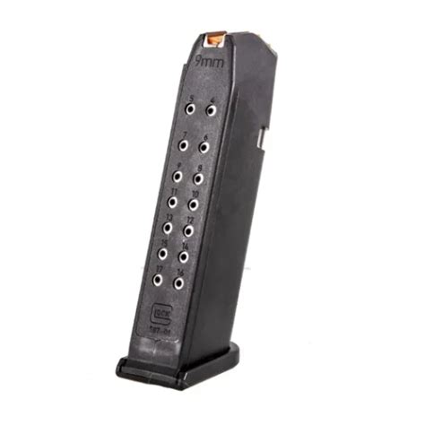 Glock 17 Magazine Gen 5 – 17 Rounds – Black – Defensive Outpost