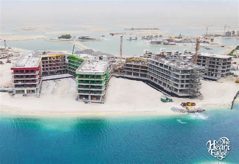 The Heart of Europe Dubai construction updates