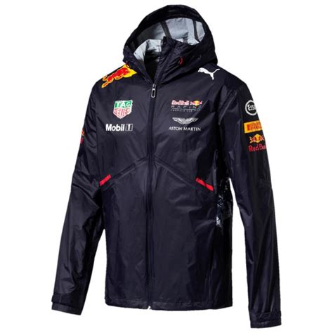 Puma Men's rain jacket official Team F1 Red Bull Racing formula 1 ...