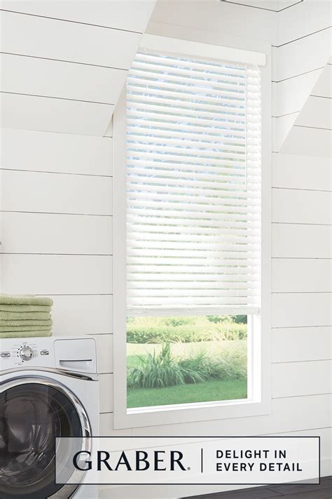 Graber Traditions® Composite and Lake Forest® Faux Wood Blinds