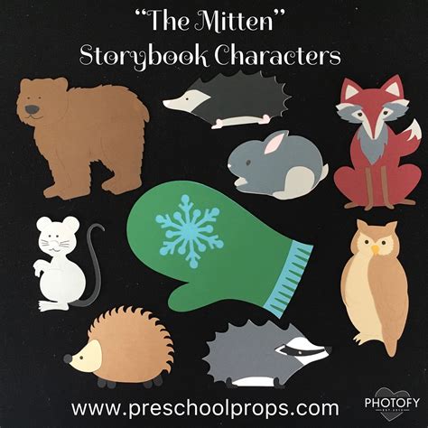 26 best ideas for coloring | The Mitten Characters