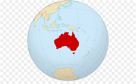 Australia On A World Map – States Map Of The Us