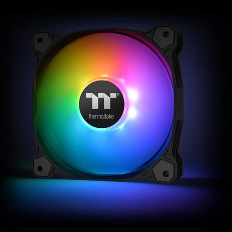 Thermaltake Releases Pure Plus 12 RGB, Voice Controlled RGB Fans