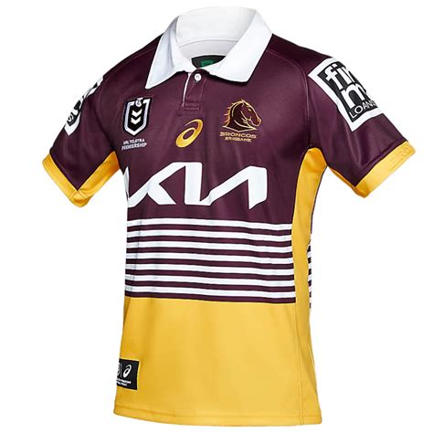 Buy 2023 Brisbane Broncos NRL Home Jersey Mens AFL Guernseys