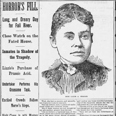 Murder of Lizzie Borden's father and step-mother (1892) - Newspapers.com™