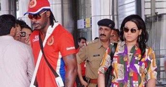 Sports World: Chris Gayle with his wife