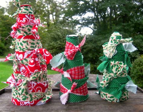 rag christmas tree sets (3) | My rag tree holiday sets 2009.… | Flickr