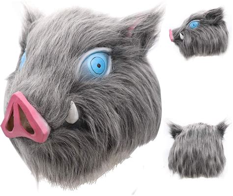 Inosuke Hashibira Boar Mask - Anime Cosplay Costume Lebanon | Ubuy