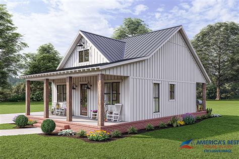 Cottage Plan: 960 Square Feet, 2 Bedrooms, 1 Bathroom - 041-00279