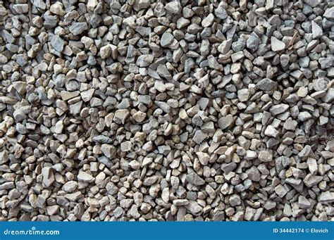 Crushed gravel texture stock photo. Image of construction - 34442174