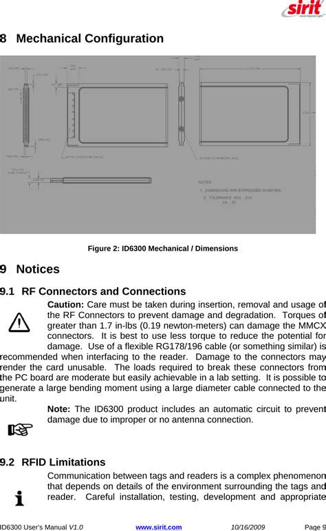 3M Traffic Safety Systems ID6300 IDentity 6300 RFID Transceiver User ...