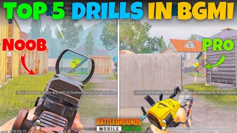 TOP 5 DRILLS TO BE A PRO IN BGMI & PUBGM TIPS & TRICKS🔥 - SAMSUNG,A3,A5,A6,A7,J2,J5,J7,S5,S6,S7 ...