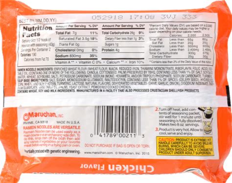 Maruchan® Chicken Flavor Ramen Noodle Soup, 3 oz - QFC