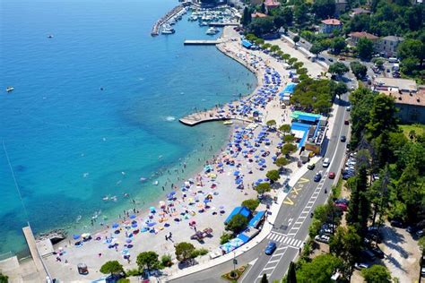 Beach: Ičići, Opatija - Ičići | The best beaches in Croatia | Adriatic.hr