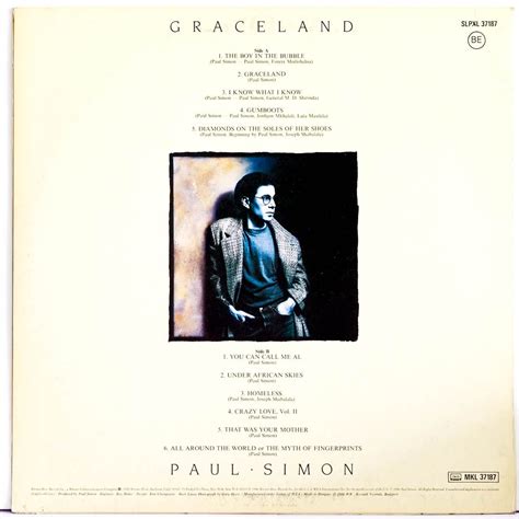 Paul Simon - Graceland - Raw Music Store