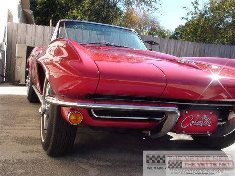 TheVetteNet.com - 1965 Corvette Convertible Red