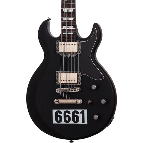 Schecter Guitar Research Zacky Vengeance 6661 Electric Guitar Satin Black | Guitar Center