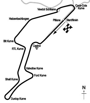 Nurburgring map, history and latest races - Motorsport Database - Motor Sport Magazine