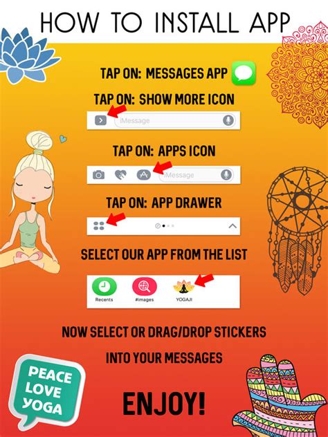 YOGAJI - Yoga Wellness Emoji Stickers | Apps | 148Apps